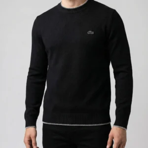 بلوفر لاكوست راوند بريميوم - خامة "عجينة" ثقيلة مبطن فرو