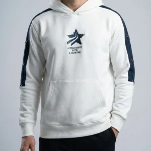 هودي بايك الشتوي الفاخر - خامة ميلتون قطنية بطبعة